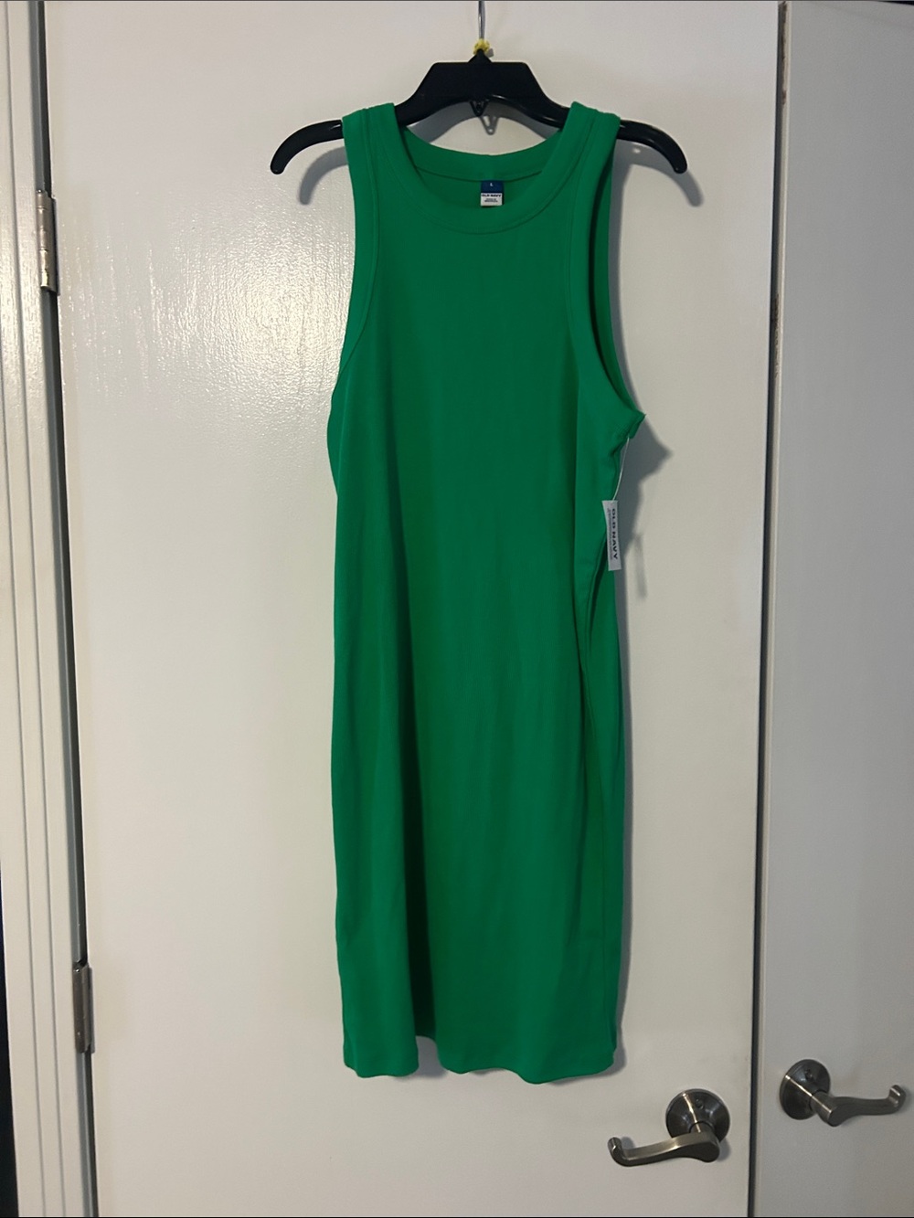 Old Navy Emerald Green Sleeveless Midi Dress